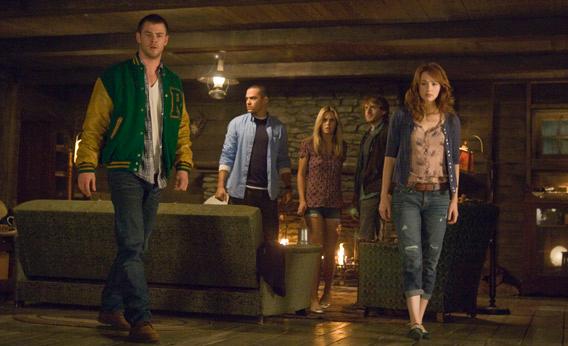 cabin in the woods cast