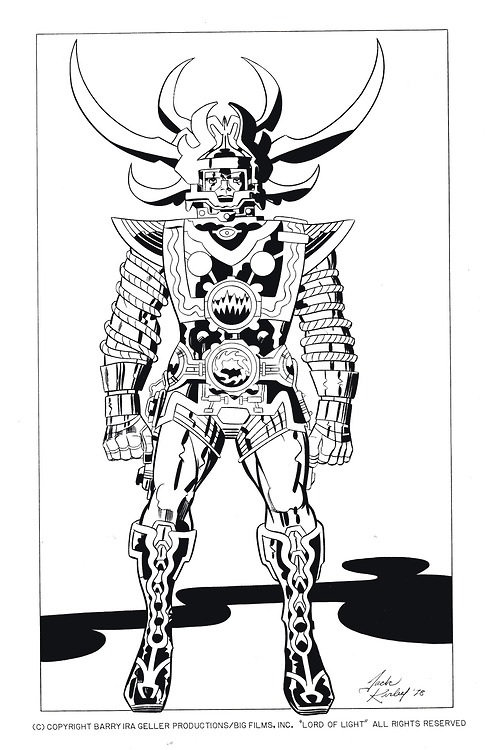 kirby lord of light art