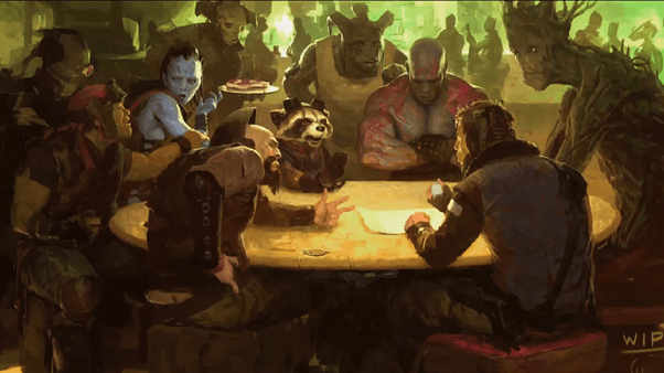 guardians of the galaxy concept art