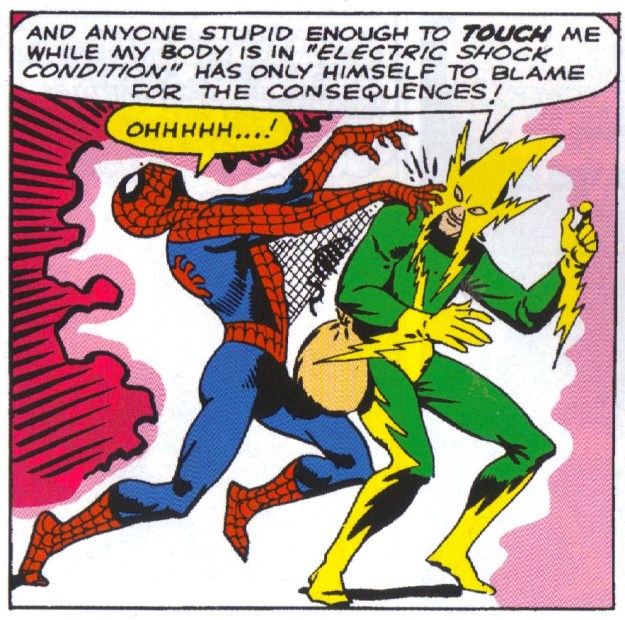 spidey and electro