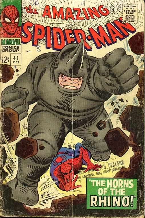 rhino spider-man 41