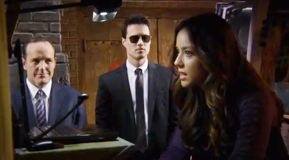 SHIELD trailer van scene