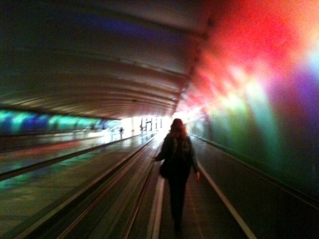 detroit airport tunnel
