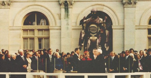 sentinel reagan inauguration