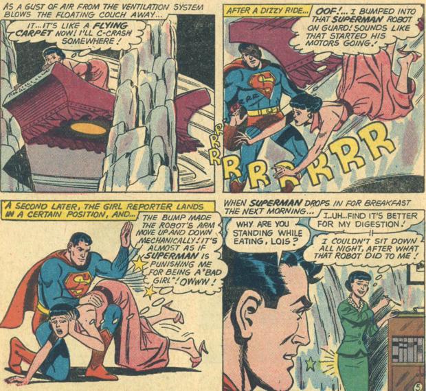 superman robot spanking lois