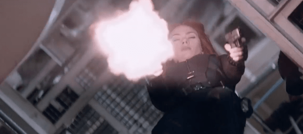 black widow shooting