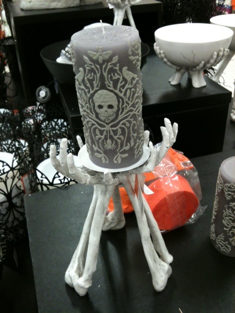 hallow hands candle