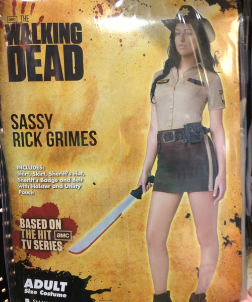 hallow sassy female rick grimes