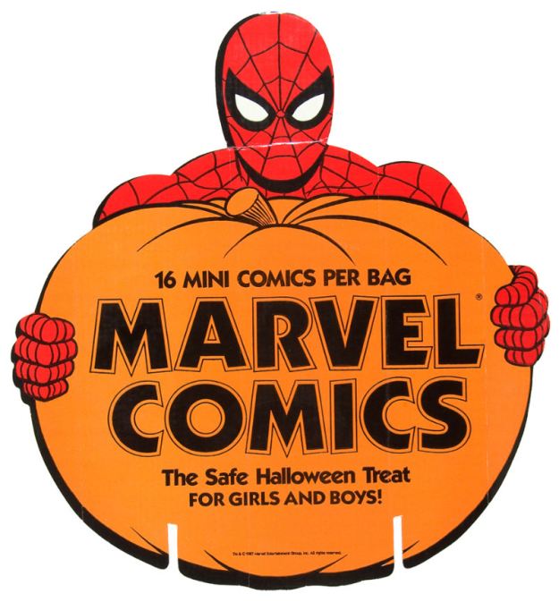 marvel-halloween bagged 1987 comics