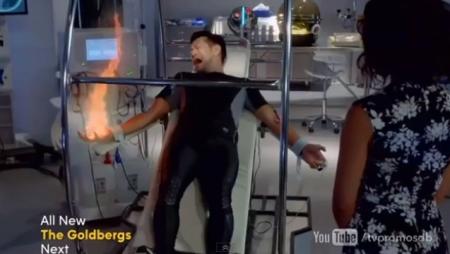 SHIELD girl in a flower dress