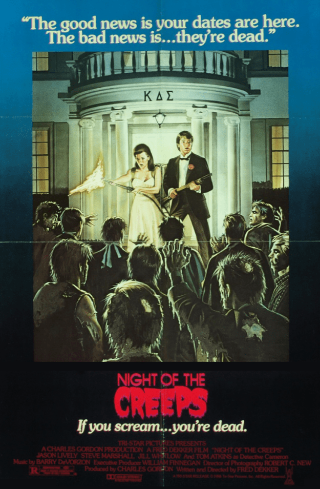 night of the creeps poster