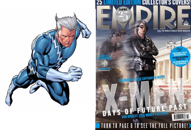 quicksilver comic and empire cover xmen