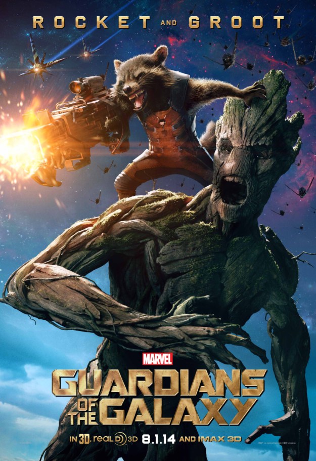 rocket groot poster guardians of the galaxy