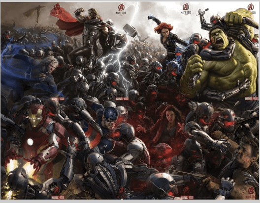 avengers ultron poster